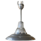 Vintage Lamp Hanglamp Fabriekslamp Frans thumbnail 1