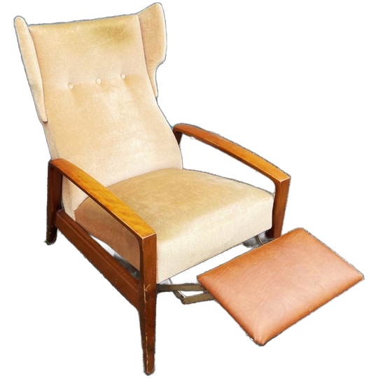 Vintage Jaren 50 Oorfauteuil 1