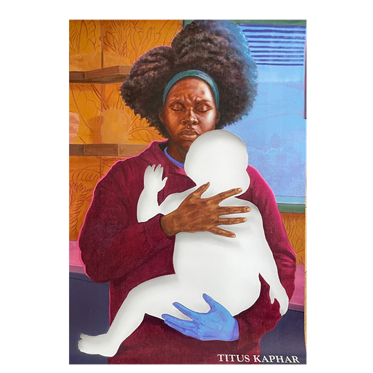 Titus Kaphar, Analogous Colors (2020), Exibition Poster, Printed In The Usa 1