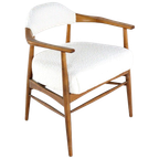 Vintage Deens Stoel 'stoholm' Reupholstered thumbnail 1