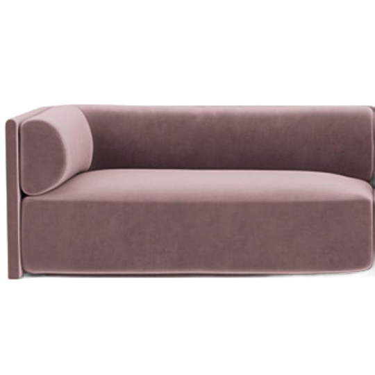 Fést | Bolster Chaise Longue Lilac 1