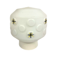 Vintage Plafonnière Opaal Glas