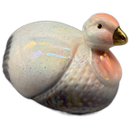 Art Deco Watervogel Porselein Parelmoerglans thumbnail 1
