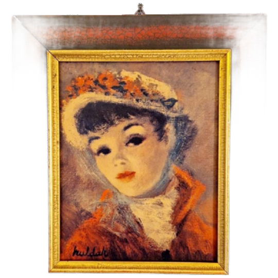 Cherry Jeffe Huldah Dame In Lijst Vintage 1