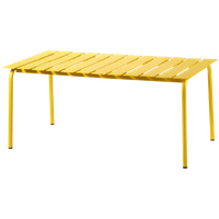 Serax  X Maarten Baas Tuintafel L Yellow Aligned