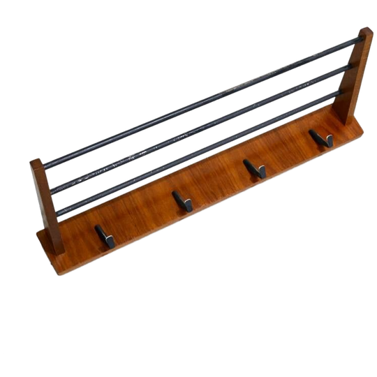 Vintage Kapstok, Garderobe - Hout, Jaren '60 | 01261 1