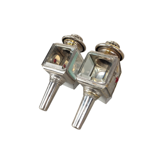 Duo Antieke Koets / Auto Lampen 1