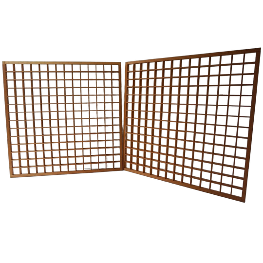 Vintage Scandinavische Houten Traliewerk Plafondplaten/ Traliepanelen, 1970s 1