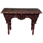 19e Eeuws Bedsteebankje C.q. -tafeltje thumbnail 1