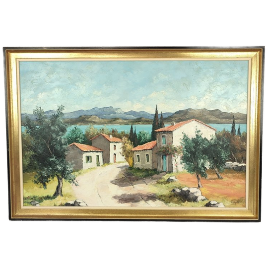 Nicole Le Guen - Schilderij - Landschap In Frankrijk 1