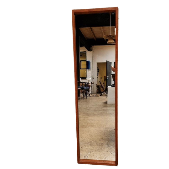 Aksel Kjersgaard Teak Spiegel 1960s - Model 114 1