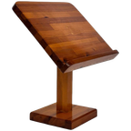 Vintage Grenenhouten Boekenstandaard / Magazine Jaren 70 thumbnail 1