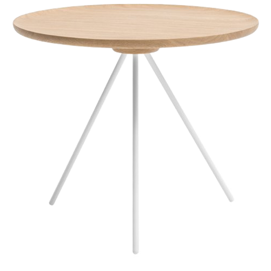 HEM | Key Table Koffie Eiken / Wit 1