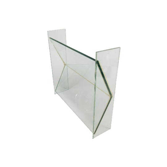 Daskas - Design Object - V- Vaas -glas -rob Dashorst - 80's 1