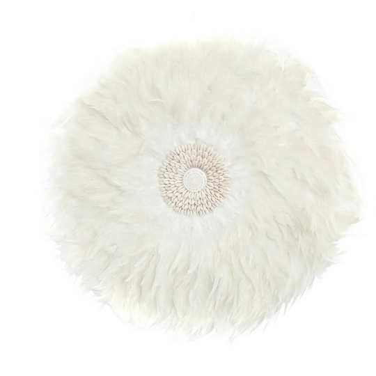 Bazar Bizar | De Coastal Juju Muurdecoratie - Wit - L 1