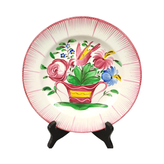Antiek Bord Les Islettes / Strasbourg Ca. 1800 1