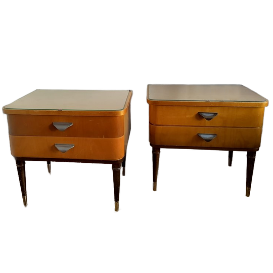 Vintage Mid-century Nachtkastjes 1