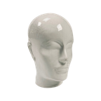 Vintage White Ceramic Head thumbnail 1