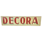 Houten Reclamebord Decora thumbnail 1