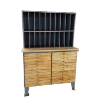 Industriele Ladekast, Dressoir , Postkast In 2 Delen