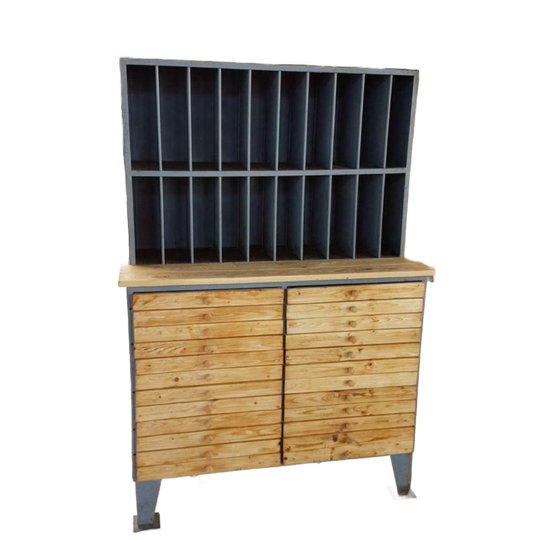 Industriele Ladekast, Dressoir , Postkast In 2 Delen 1