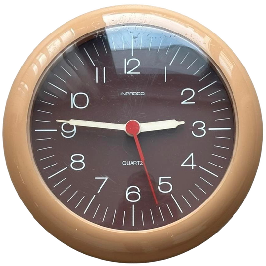 Vintage Space Age Quartz Klok 1