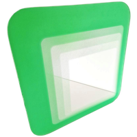 Vintage Groene Spiegel Hylkje IKEA Spiegel