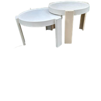 Cassina Gianfranco Frattini Bijzettafels 1970S