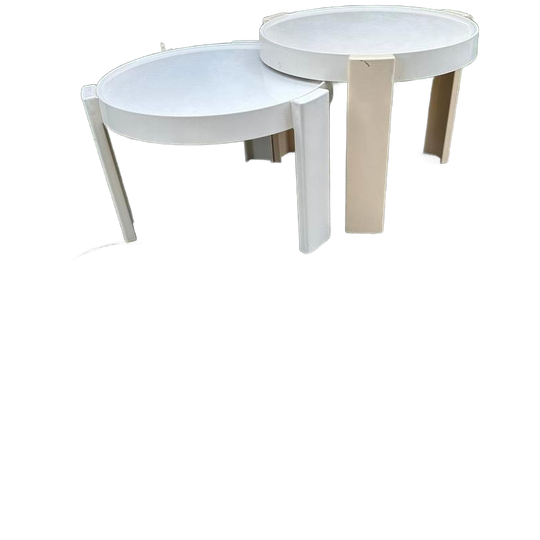 Cassina Gianfranco Frattini Bijzettafels 1970S 1