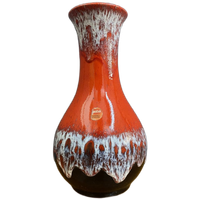 Vase By Jasba Germany 1970s Model 46-1028
