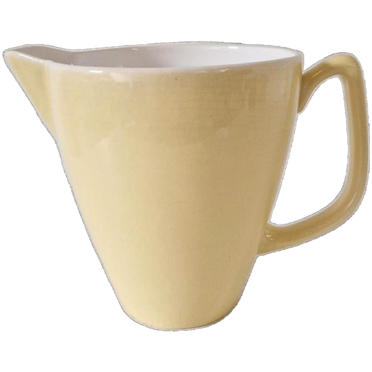 Gouda Vintage Melkkan Pastel Geel Servies 1