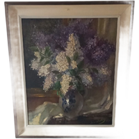 Anne Maillart "bloemenstilleven". 20ste Eeuw.