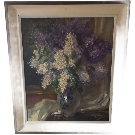 Anne Maillart "bloemenstilleven". 20ste Eeuw. 1