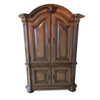 Vintage Eiken Toogkast (b155xh210xd65) thumbnail 1