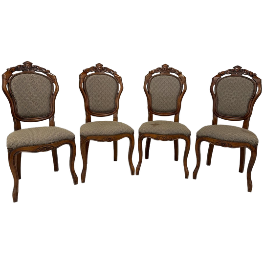 Set 4 Van Victoriaans Stoelen 1