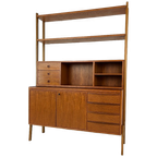 Scandinavisch Teak Fineren Boekenkast Forsol thumbnail 1