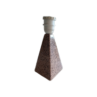 Tafellamp, Terrazzo-effect, 1991, Manufactures Porcelaines De Bruxelles.