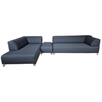Nieuw - Leolux Faya Lobi - Hoekbank - Grijs - Design