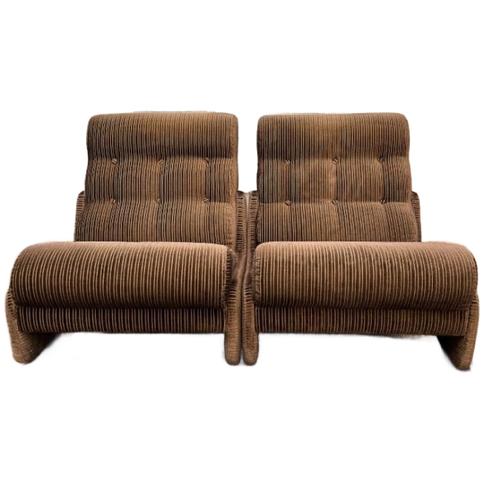 Vintage Modulaire Tweezit / Retro Fauteuils 1