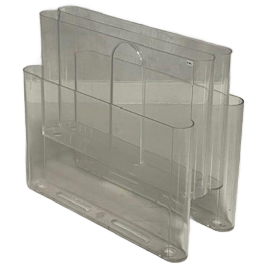 Kartell | Lectuurbak Giotto Stoppino Vintage Design Krantenbak 1