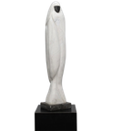 Marble Sculpture By Paul Simons, 1980s thumbnail 1
