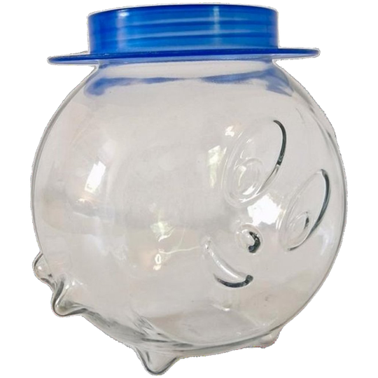 Vintage Snoeppot Glazen Snoep Pot Italiaans 1