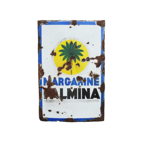 Emaille Bord Margarine Palmina 1931