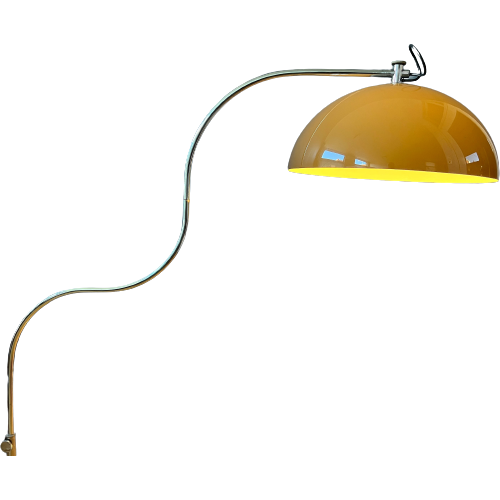 Vintage Gepo Flexibele Mushroom Vloerlamp | Licht Uit Het Ruimtetijdperk