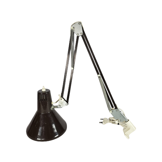 Waso Ledu - Wh - Wandlamp - Architectenlamp - Zweden - 80's 1