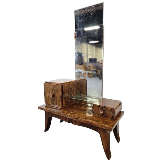 Vintage Art Deco Kast / Toiletkast Met Spiegel 1