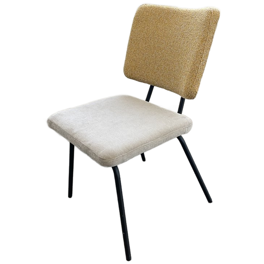 NOGA Design Luko Eetkamerstoel Geel Beige 1