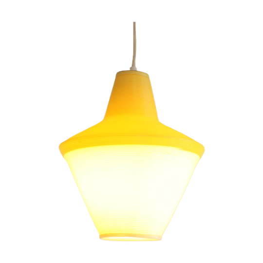 Cellulose Pendant Lamp By A.r.p AND Rotaflex. 1