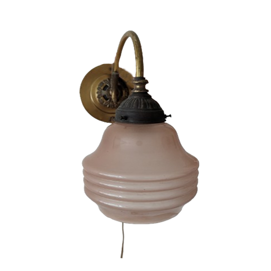 Roze Art Deco Wandlampen 1