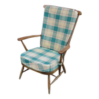 Retro Armfauteuil Met Kussens Opknapper thumbnail 1